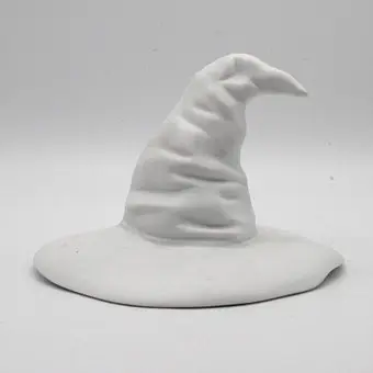 ROSENTHAL SELB – BISKVITOVÝ PORCELÁN „KOUZELNÝ KLOBOUK“, V.10CM.