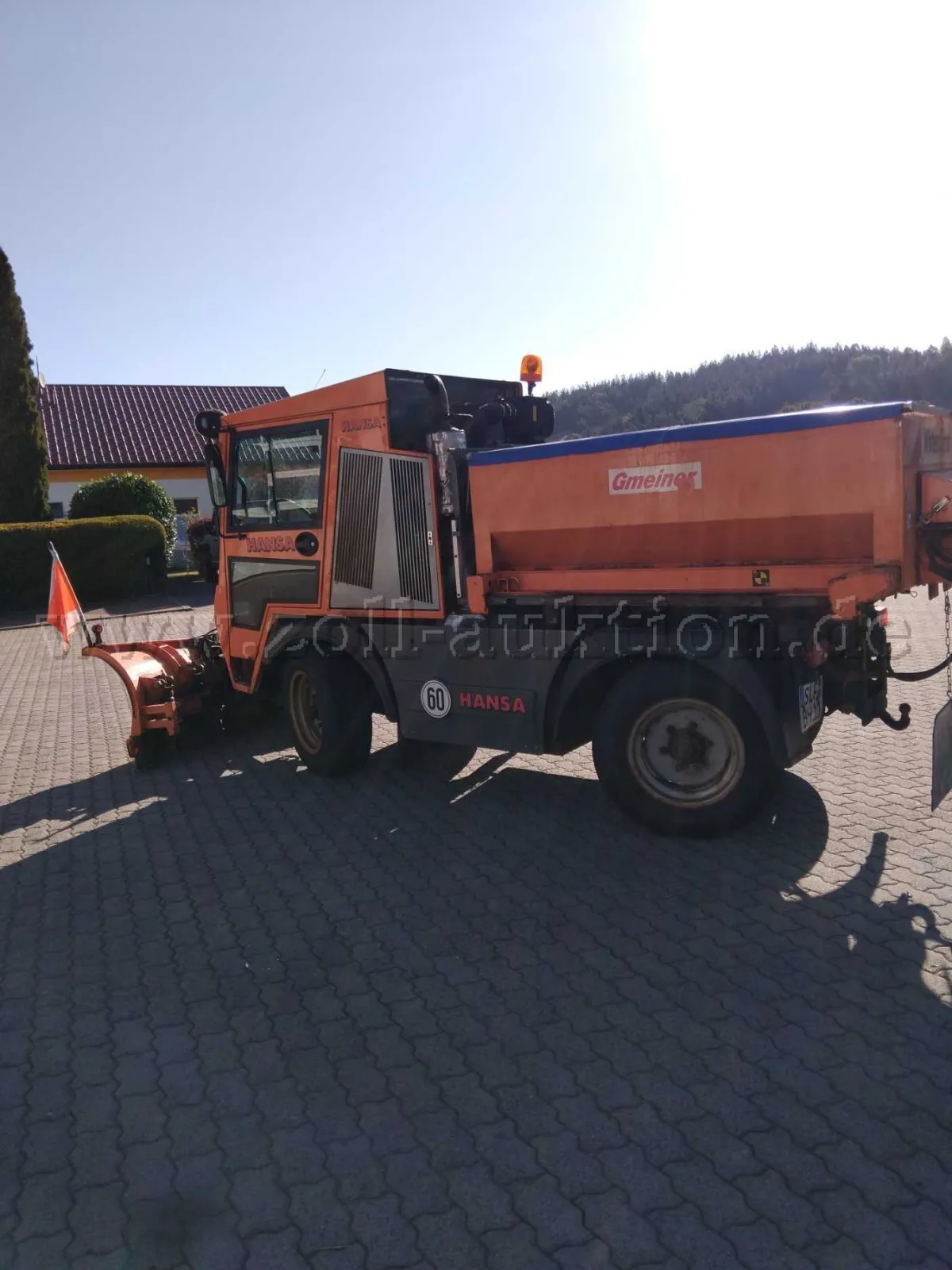 1 Unimog Hansa - двигатель Iveco