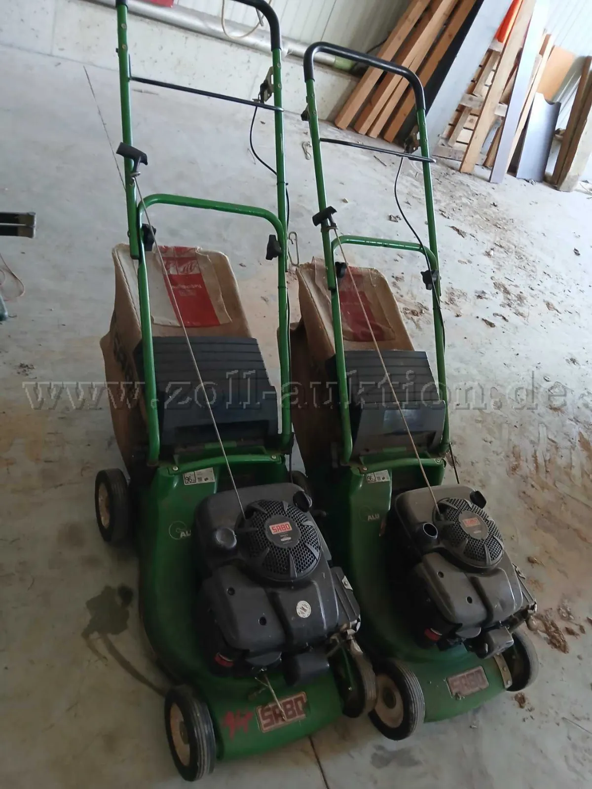 2 použité sekačky SABO-Maschinenfabrik GmbH model 43-Pro rok 2006