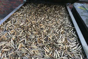 54.0 t brass scrap from fired ammunition and ammunition parts