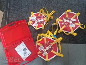 Airbag securing system Dönges, consisting of: