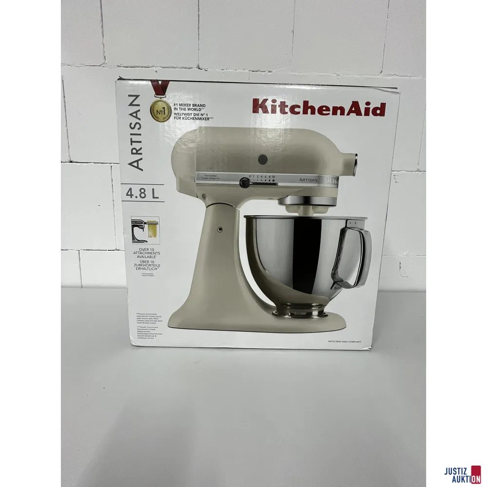 KitchenAid Artisan mit Zubehör
