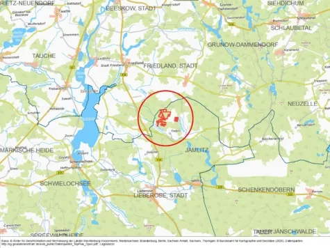 Bos bij Trebitz
