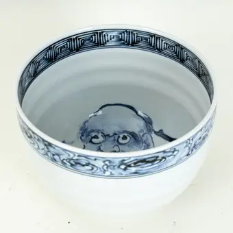 KŌNOSUKE MURATA. Duża misa do herbaty do rytuału herbacianego (Ōchamori), Kioto, Japonia, XX w.