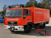 MAN 8.163 So.KFZ camion pompiers GW-G