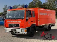 MAN 8.163 So.KFZ fire brigade equipment vehicle GW-G