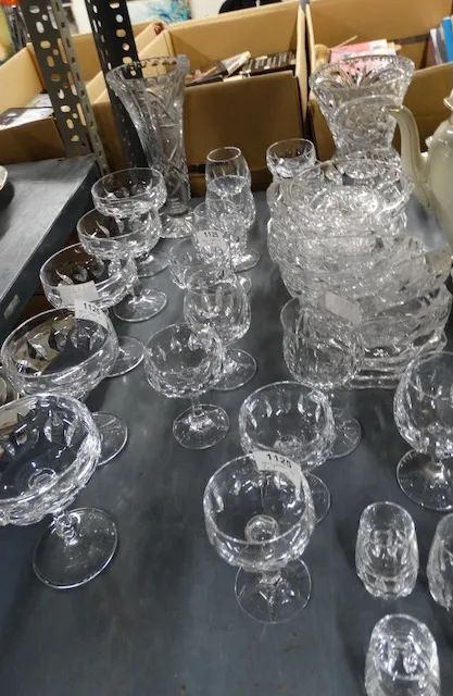 1 carton de verres