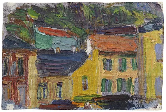 Wassily Kandinsky, Houses (Sestri Levante/Rapallo)