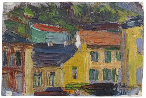Wassily Kandinsky, Kuće (Sestri Levante/Rapallo)