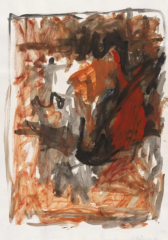 Georg Baselitz, Adelaar, 1979