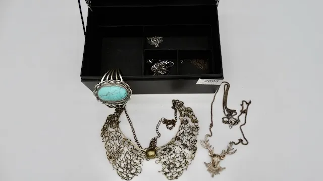 1 Lot Modeschmuck im Kasten