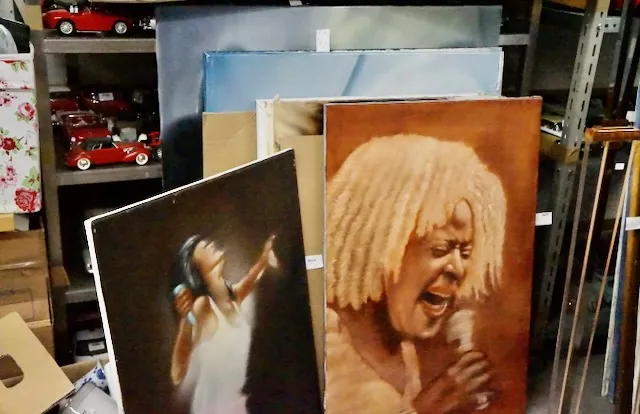 8 tableaux "Chanteur"