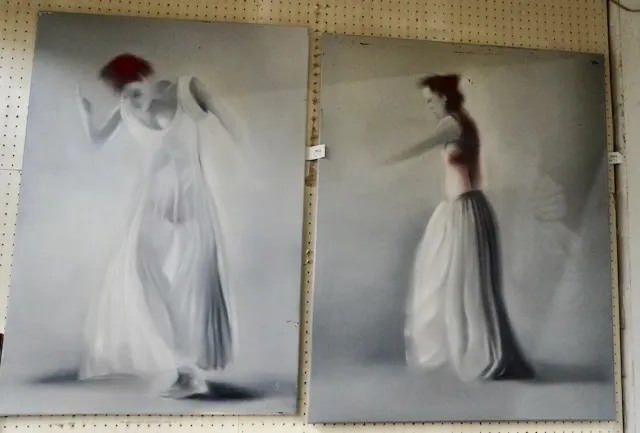 2 tableaux "Danseuse"