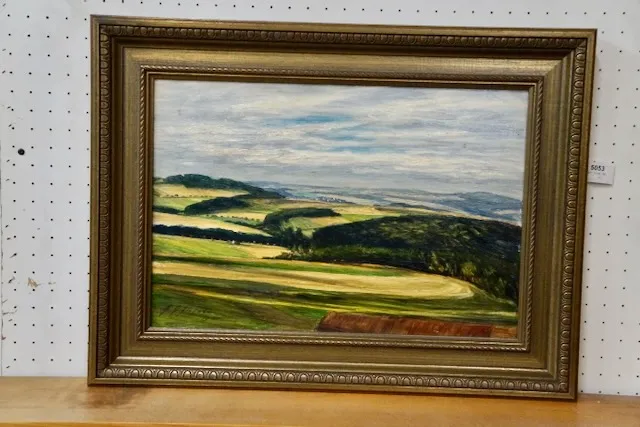 1 Ölgemälde "Landschaft" sig.