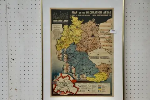 1 kaart van Duitsland
