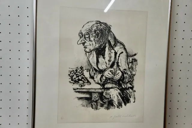 1 litografie A. Paul Weber