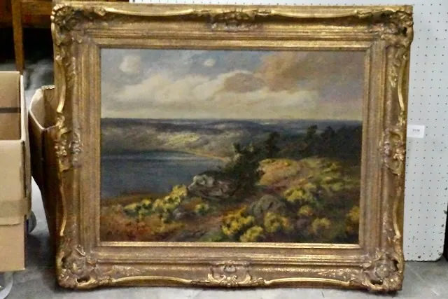 1 gr. Bild "Seelandschaft"