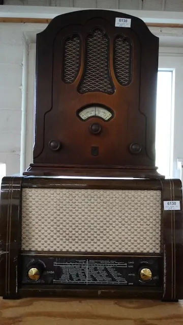 2 oude radio's