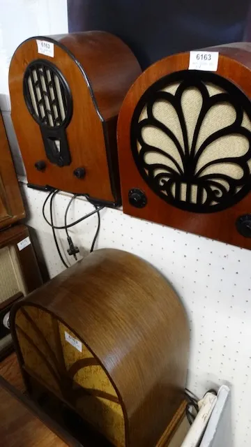3 old radios