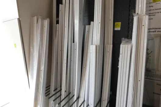 Mixed lot of Gardinia curtain rails
