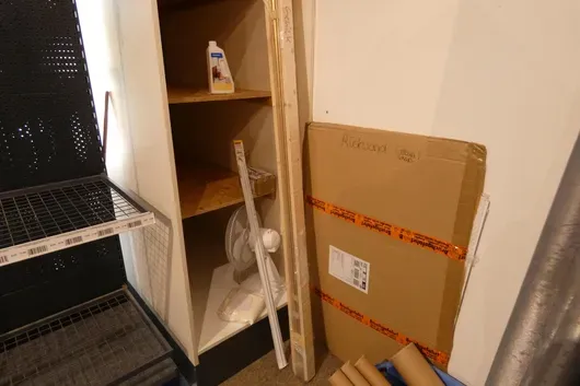 Cabinet contents