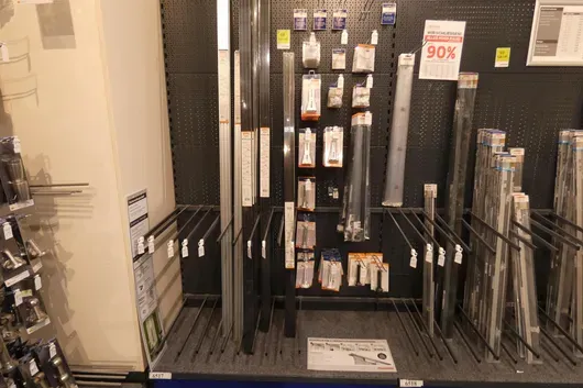 Lot curtain rails and accessories