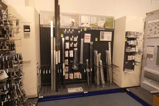 Sales shelf, 2 bays, without contents