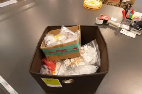 Boîte avec contenu