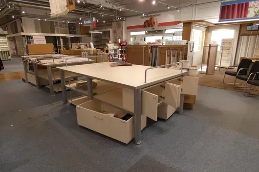 Sales table, without contents