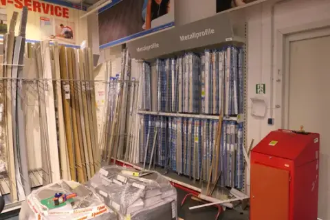 Étagère de stockage, 8 compartiments, sans contenu