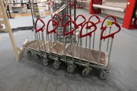 5x chariots plateaux
