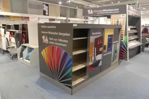 Shelving unit, without contents