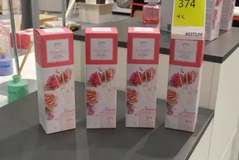 4x ipuro - Parfum d'intérieur « lovely flowers », avec bâtonnets