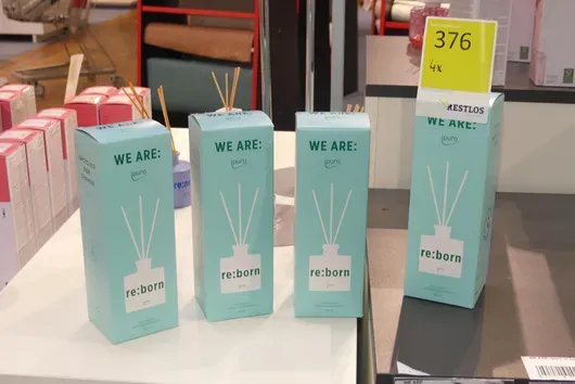 4x ipuro - Parfum d'intérieur « re:born », avec bâtonnets