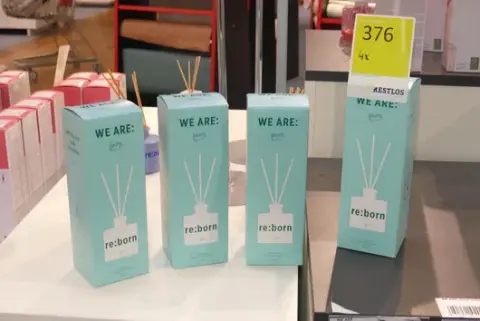 4x ipuro - Parfum d'intérieur « re:born », avec bâtonnets