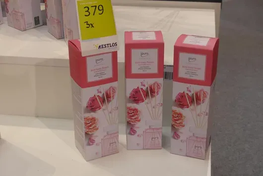3x ipuro - Parfum d'intérieur Essentials « lovely flowers », avec bâtonnets