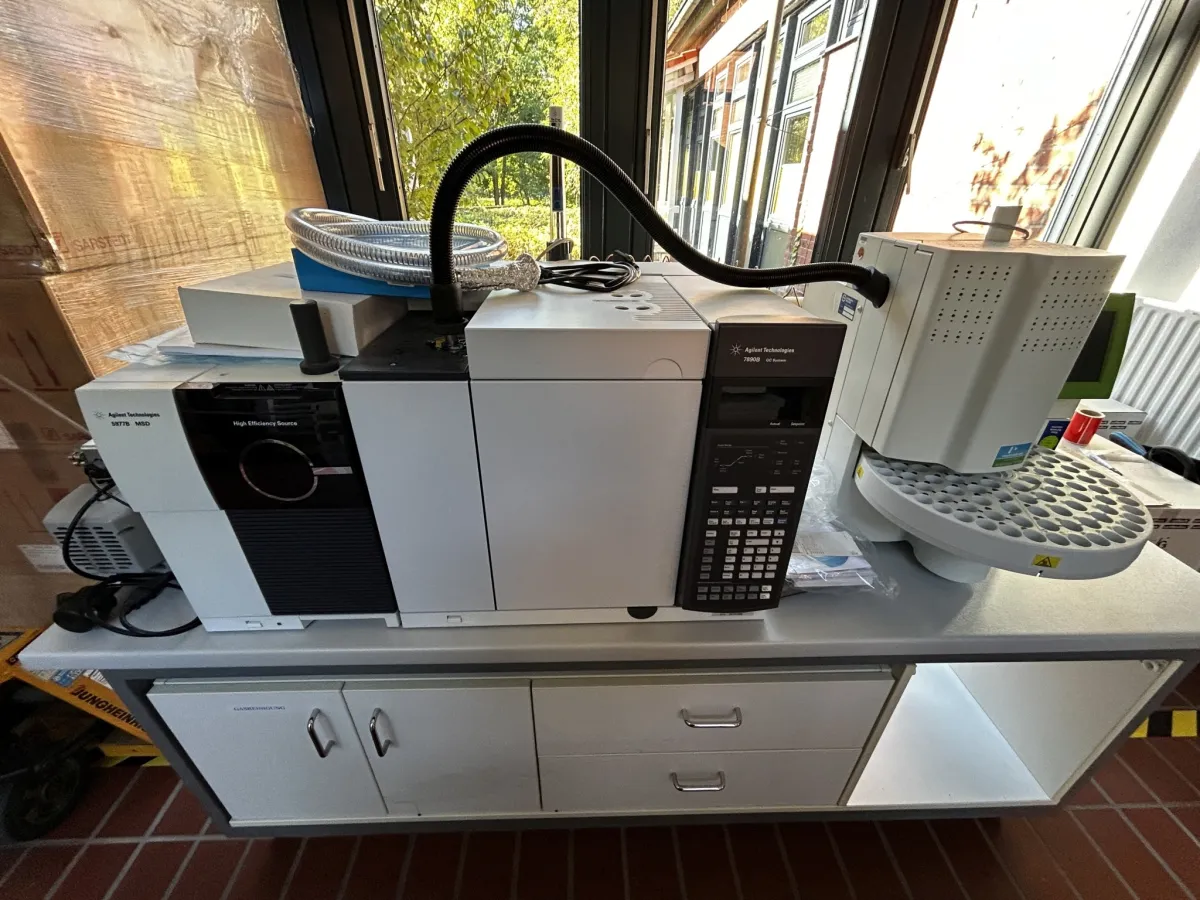 GC-MS detector Agilent 5977B MSD + 7890B