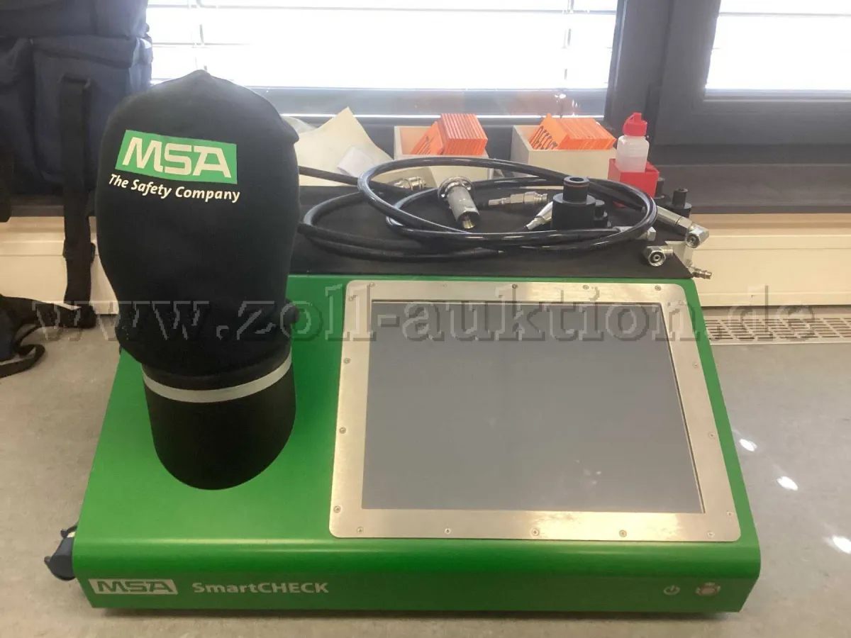 1 ademlucht-teststation MSA type SmartCHECK