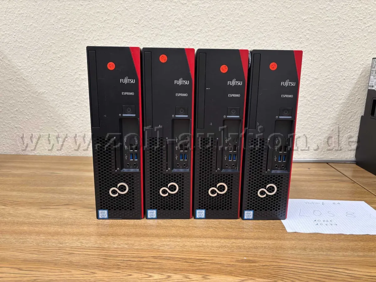4 PC Fujitsu D738 SFF