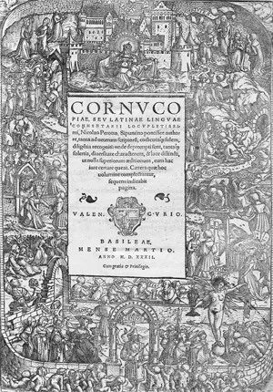 Perottus, Nicolaus – Cornucopiae, seu latinae linguae commentarii locupletissimi