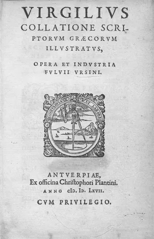 Vergilius Maro, Publius – Collatione scriptorum Graecorum illustratus