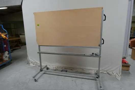 Telekolleg glasplaat