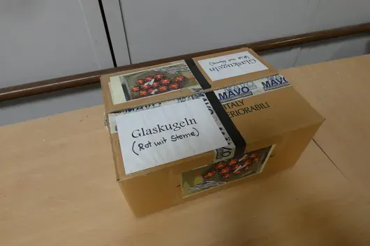 Glaskugeln, Weihnachten