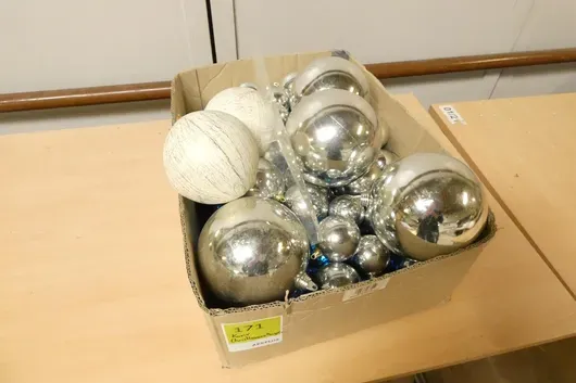 Konvolut Christbaumkugeln