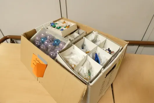 Konvolut Christbaumkugeln