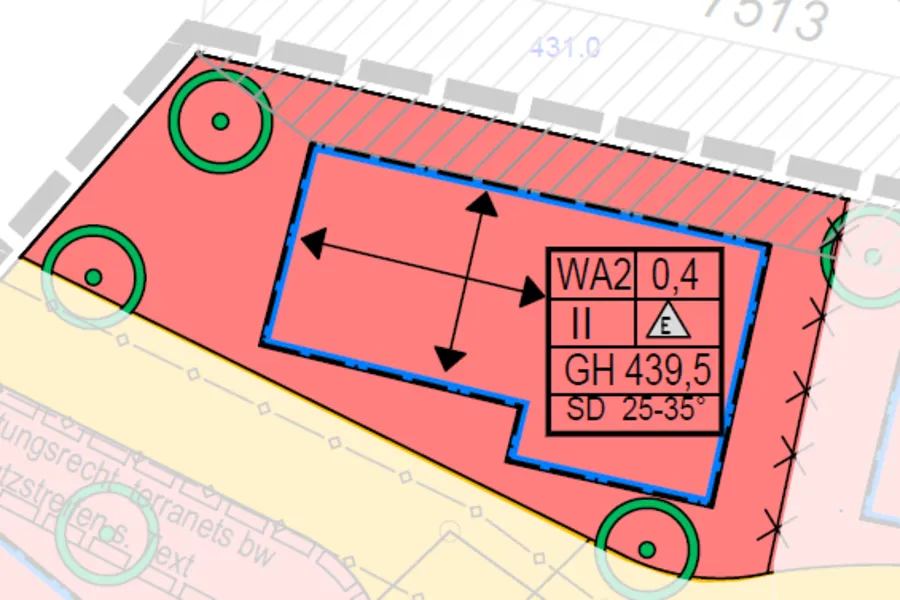 Building plot no. 1 (Moos I area - TRANCHE 3) – Kressbronn am Bodensee