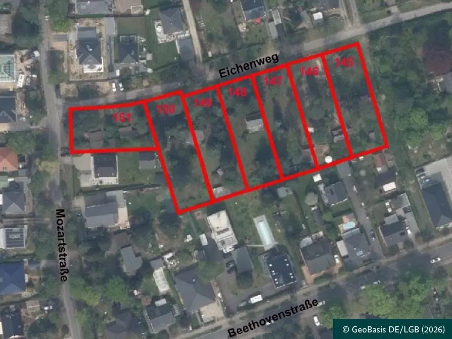 Attractive building plot for developers for residential development with semi-detached and/or detached houses