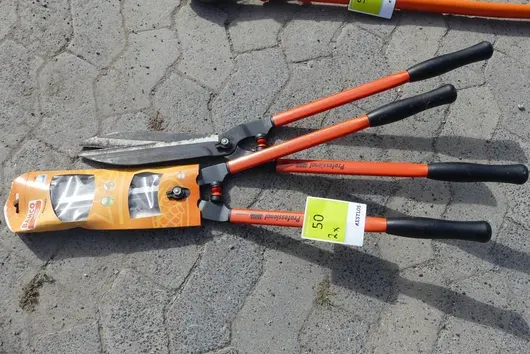 2x Nożyce do żywopłotu Bahco