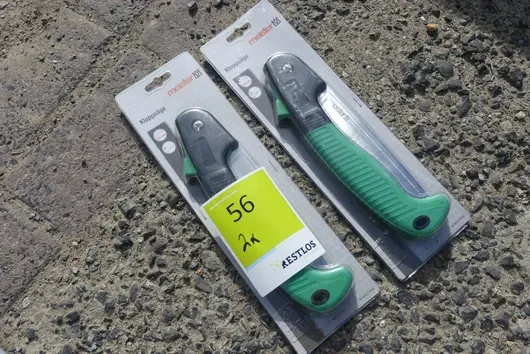 2x Meister folding saw
