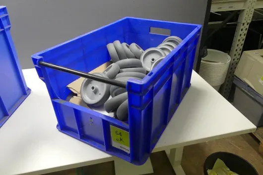 Posten Tente - Ersatzräder, grau
